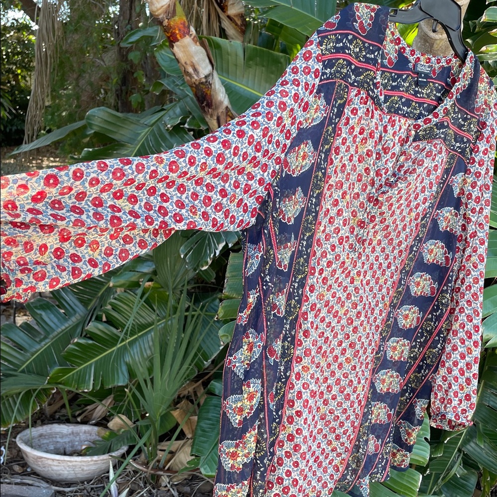 scarf, print or border, print, patchwork, bohemia… - image 2